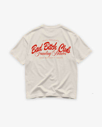 Heavy Oversized Tee - Bad Bitch Club