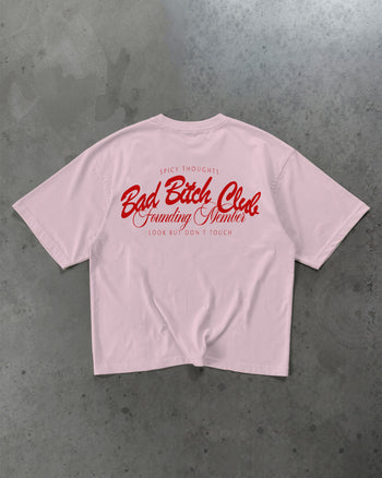 Heavy Oversized Tee - Bad Bitch Club