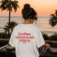 Heavy Oversized Tee - I Will Block You