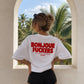Heavy Oversized Tee - Bonjour Fuckers