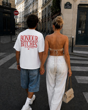 Heavy Oversized Tee - Bonjour Bitches