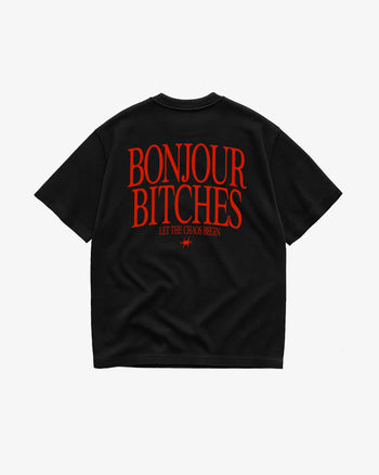 Heavy Oversized Tee - Bonjour Bitches