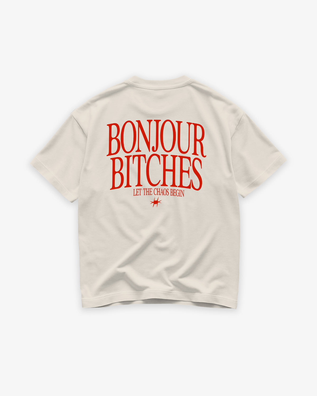 Heavy Oversized Tee - Bonjour Bitches