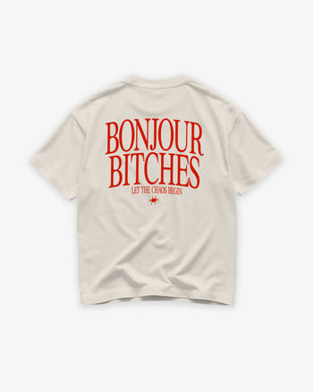 Heavy Oversized Tee - Bonjour Bitches