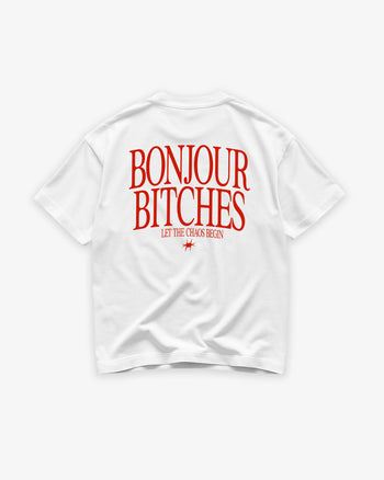 Heavy Oversized Tee - Bonjour Bitches