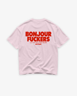Heavy Oversized Tee - Bonjour Fuckers