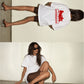 Heavy Oversized Tee - Bonjour Fuckers V2