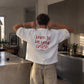 Heavy Oversized Tee - Born to be your crush