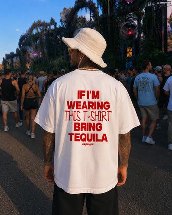 Heavy Oversized Tee - If I’m Wearing This T-Shirt Bring Tequila