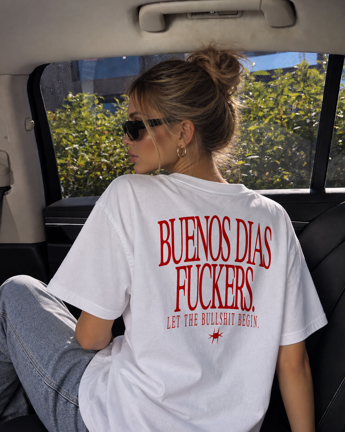 Heavy Oversized Tee - Buenos Dias Fuckers