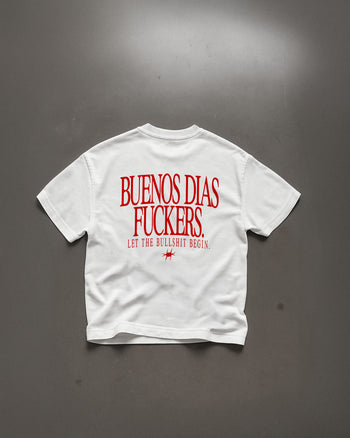 Heavy Oversized Tee - Buenos Dias Fuckers