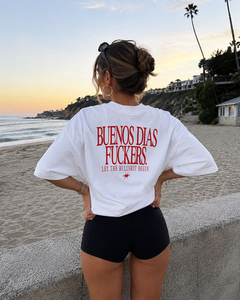 Heavy Oversized Tee - Buenos Dias Fuckers
