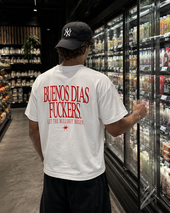 Heavy Oversized Tee - Buenos Dias Fuckers
