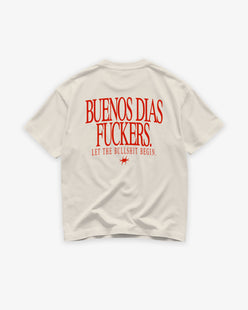 Heavy Oversized Tee - Buenos Dias Fuckers