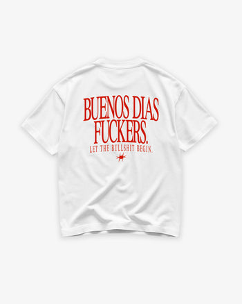Heavy Oversized Tee - Buenos Dias Fuckers