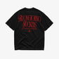 Heavy Oversized Tee - Buongiorno Fuckers