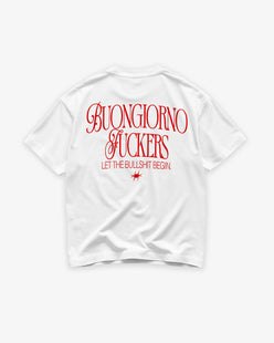 Heavy Oversized Tee - Buongiorno Fuckers
