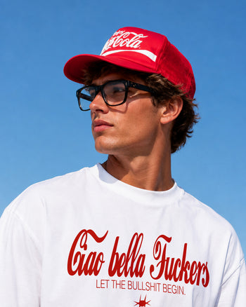 Heavy Oversized Tee - Ciao Bella Fuckers