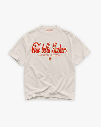 Heavy Oversized Tee - Ciao Bella Fuckers