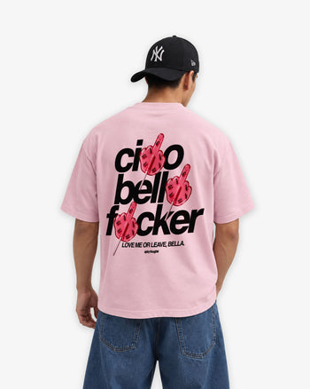 Heavy Oversized Tee - Ciao Bella Fucker Candy
