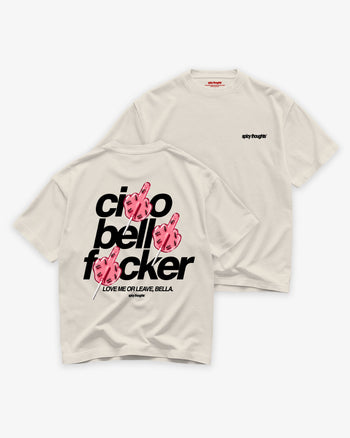 Heavy Oversized Tee - Ciao Bella Fucker Candy