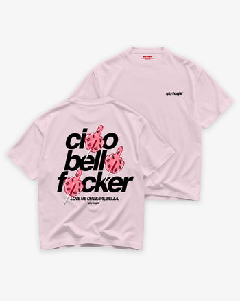 Heavy Oversized Tee - Ciao Bella Fucker Candy