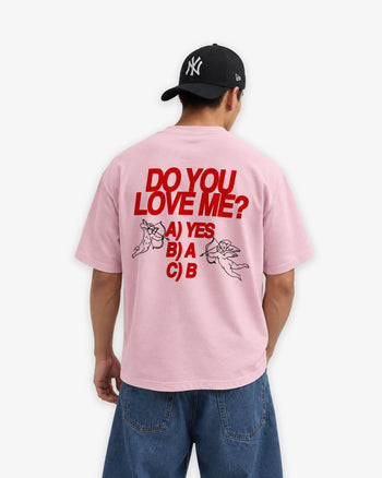 Heavy Oversized Tee - Do You Love Me?