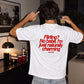 Heavy Oversized Tee - Flirting? No babe, I’m just naturally charming