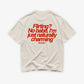 Heavy Oversized Tee - Flirting? No babe, I’m just naturally charming