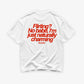 Heavy Oversized Tee - Flirting? No babe, I’m just naturally charming