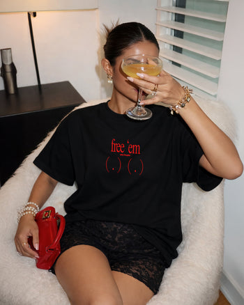 Heavy Oversized Tee - Free ’Em