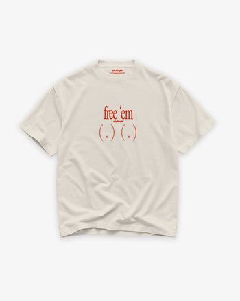 Heavy Oversized Tee - Free ’Em