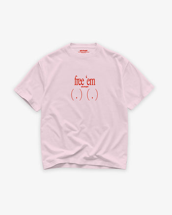 Heavy Oversized Tee - Free ’Em