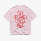 Heavy Oversized Tee - Fuck Ordinary, Choose Magic