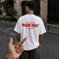 Heavy Oversized Tee - Can You See The Fuck You In My Smile