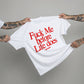 Heavy Oversized Tee - Fuck Me Before Life Does