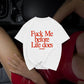 Heavy Oversized Tee - Fuck Me Before Life Does