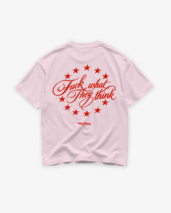 Heavy Oversized Tee - Fuck What They Think