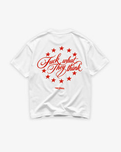 Heavy Oversized Tee - Fuck What They Think