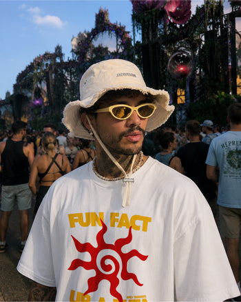 Heavy Oversized Tee - Fun Fact: Ur A Puta
