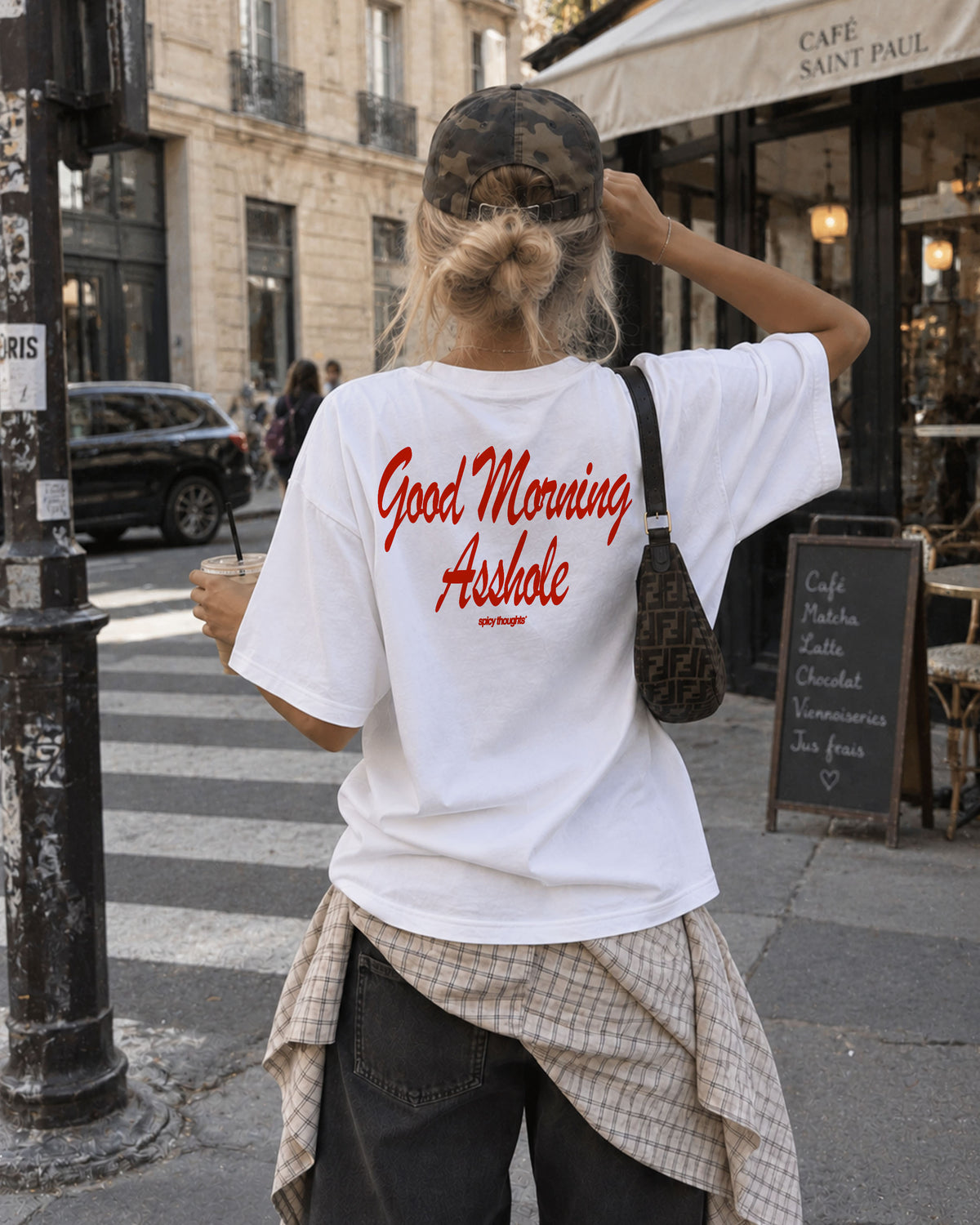 Heavy Oversized Tee - Good Morning Asshole