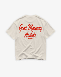 Heavy Oversized Tee - Good Morning Asshole