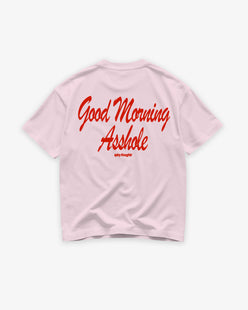 Heavy Oversized Tee - Good Morning Asshole