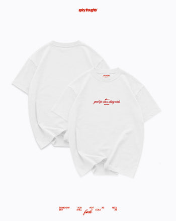 Heavy Oversized Tee - Good girl with a Dirty mind
