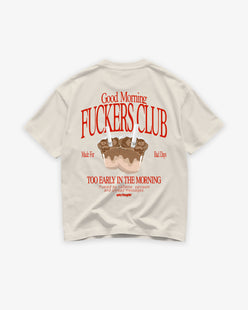 Heavy Oversized Tee - Good Morning Fuckers Club