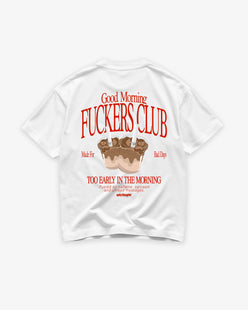 Heavy Oversized Tee - Good Morning Fuckers Club