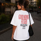 Heavy Oversized Tee - Good Morning Fuckers Don't Talk To Me Yet