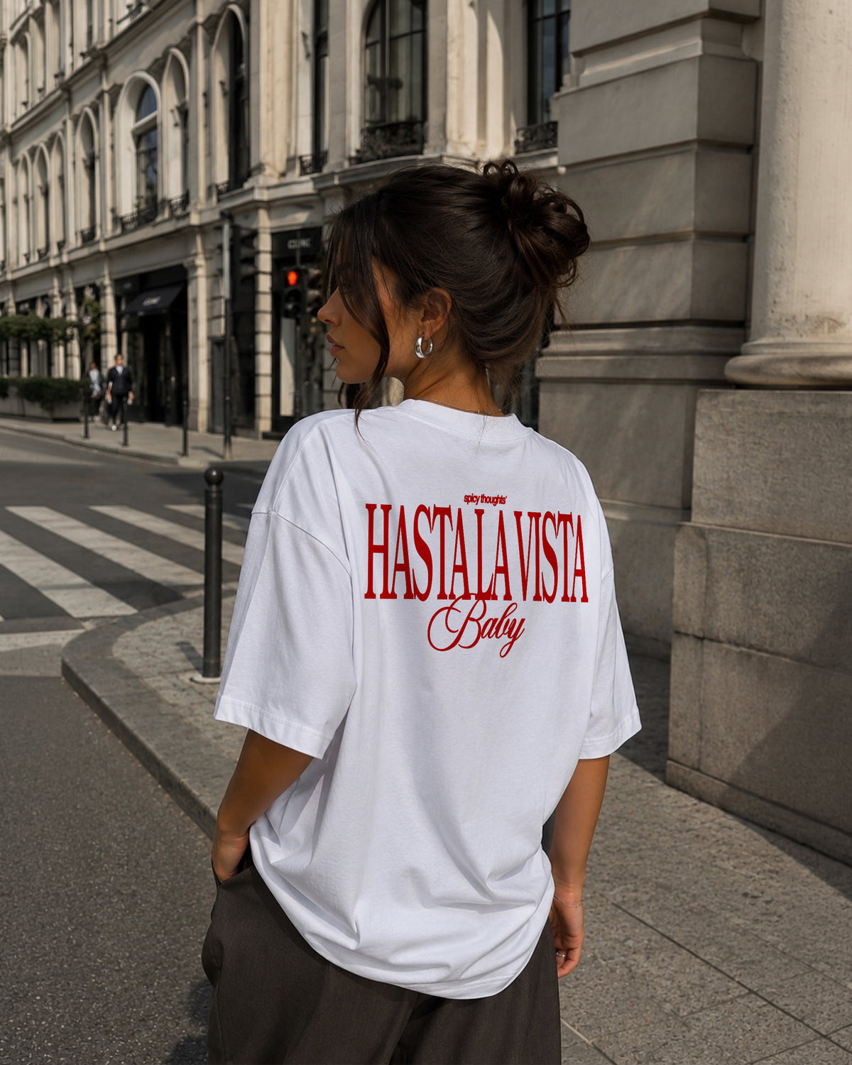 Heavy Oversized Tee - Hasta La Vista Baby