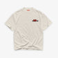 Heavy Oversized Tee - ”Heart Lock” Patch