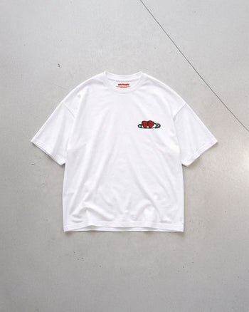 Heavy Oversized Tee - ”Heart Lock” Patch